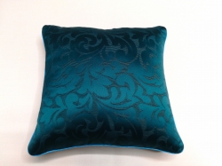 Cuscino Lumininoso Blue Jacquard FRONTE