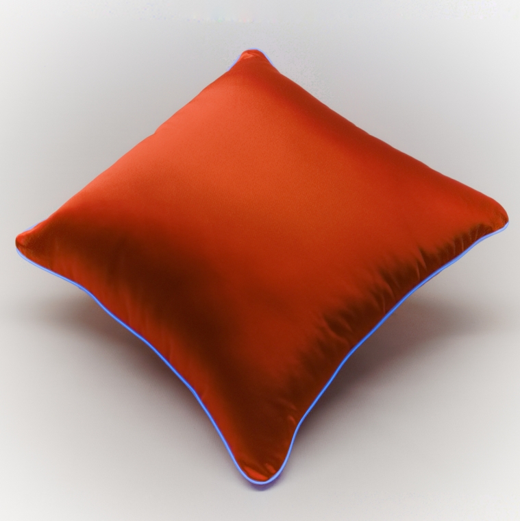 Cuscino Luminoso RoSso Luce Bianca
